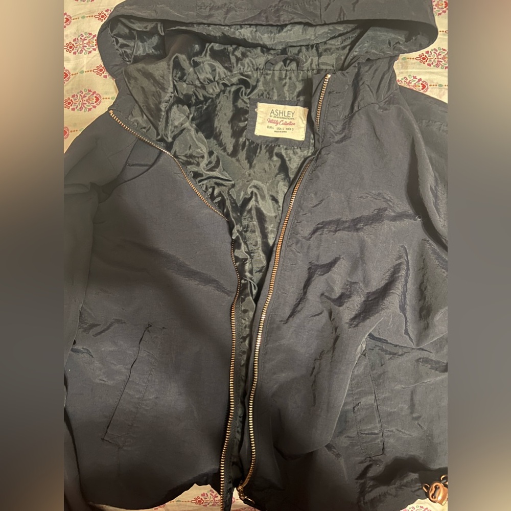 Navy Blue Utility Jacket - image 1